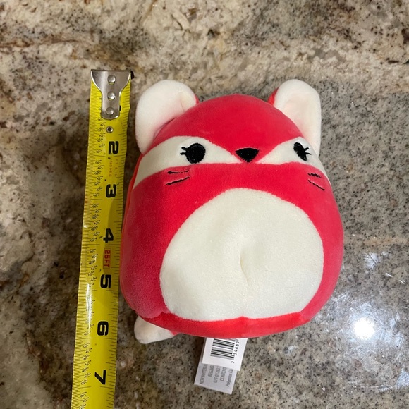 Squishmallow FIFI the Fox Coral Pink  Retired Mini  2017 - Picture 10 of 10